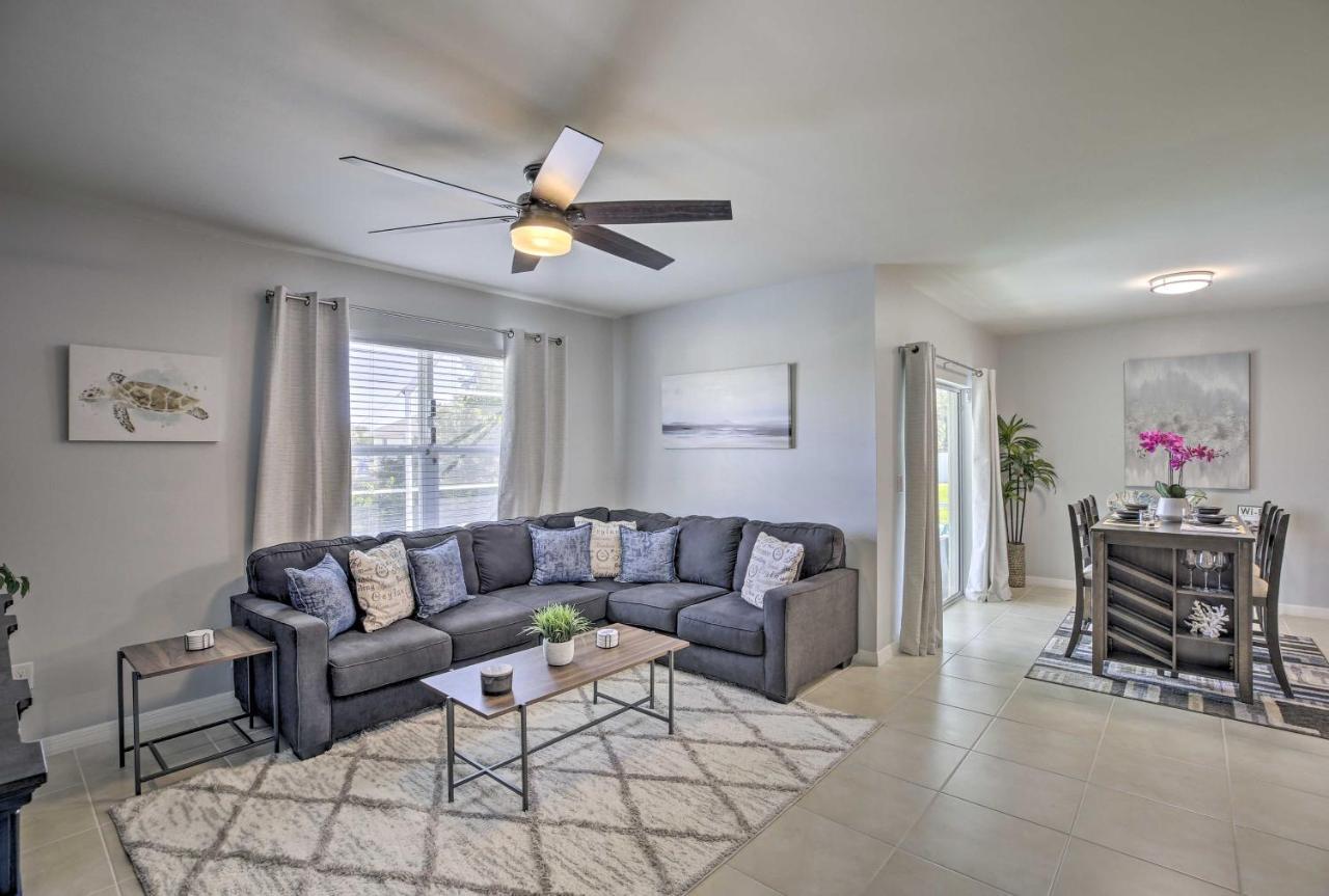 Modern Home With Heated Pool, 3 Mi To Beach Cape Coral Esterno foto