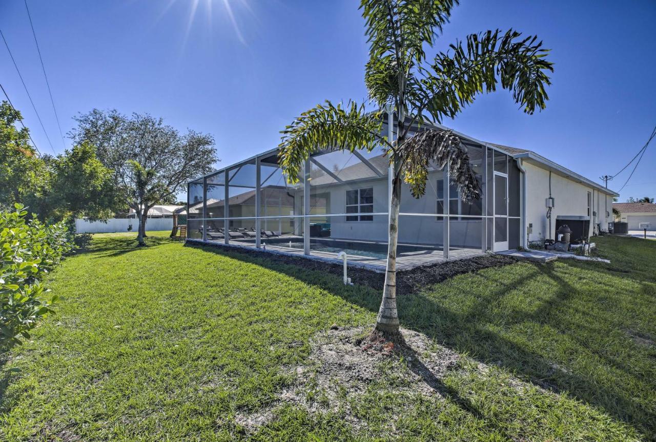 Modern Home With Heated Pool, 3 Mi To Beach Cape Coral Esterno foto