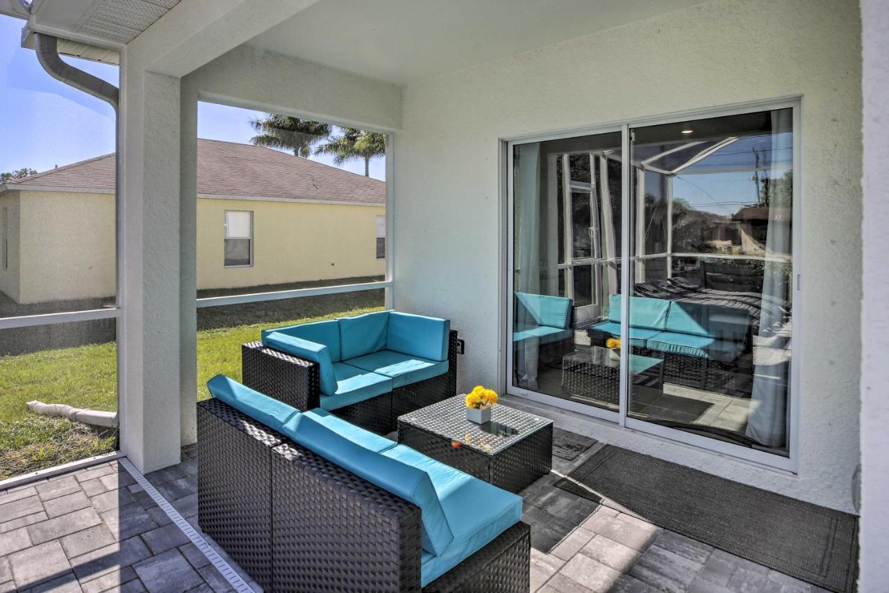 Modern Home With Heated Pool, 3 Mi To Beach Cape Coral Esterno foto